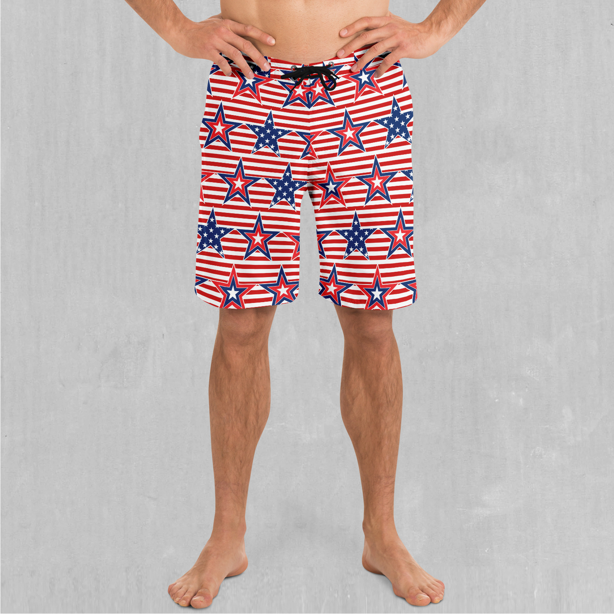 Patriotic Stars Board Shorts
