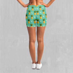 Pineapples Yoga Shorts