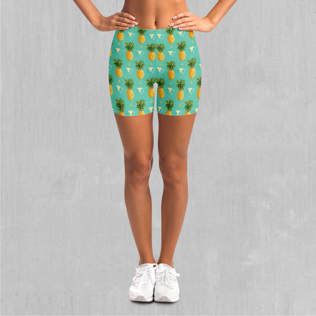 Pineapples Yoga Shorts