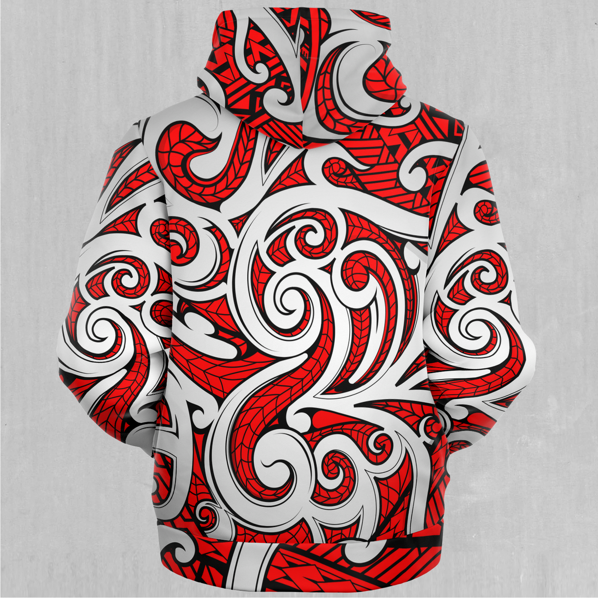 Polynesian Warrior Sherpa Hoodie