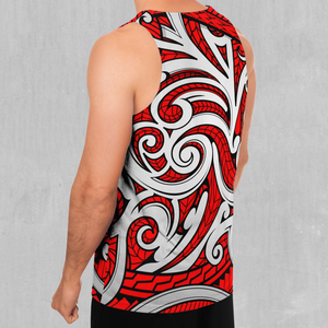 Polynesian Warrior Men's Tank Top - Azimuth Clothing
