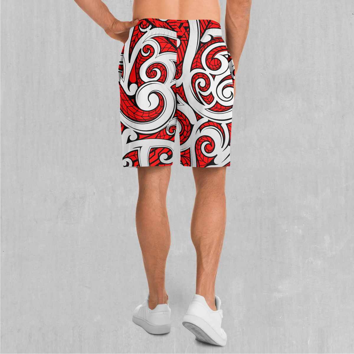 Polynesian Warrior Shorts - Festival Clothing, Rave Outfits, EDM Gear