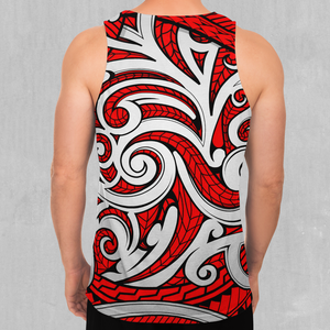 Polynesian Warrior Men's Tank Top - Azimuth Clothing