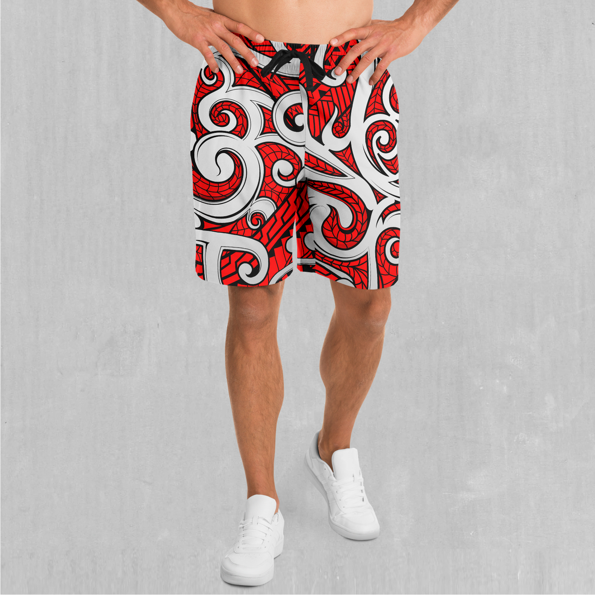 Polynesian Warrior Shorts - Festival Clothing, Rave Outfits, EDM Gear