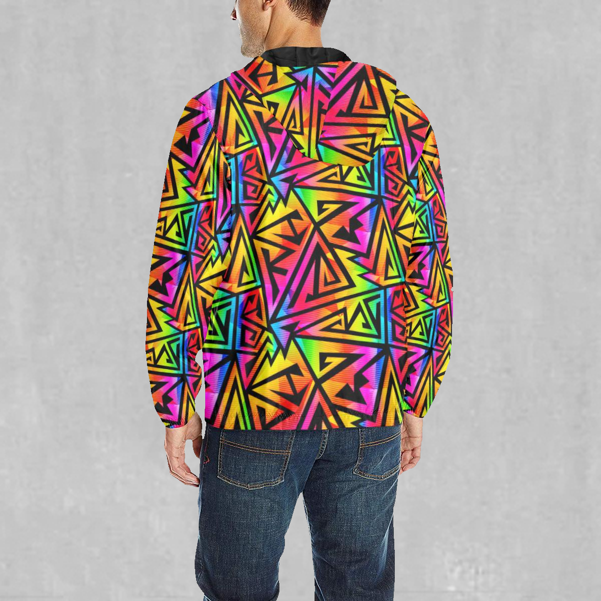 Prismatic Spectrum Windbreaker