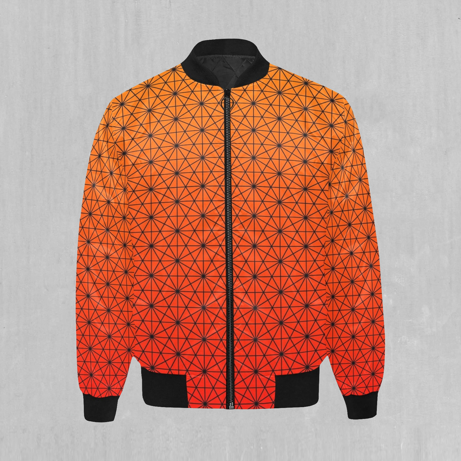 Star Net (Pyro) Men's Bomber Jacket - Azimuth Clothing
