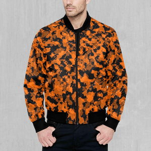 Savage Orange Camo Men's Jacket