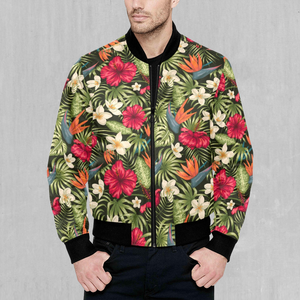 Botanical Men's Bomber Jacket