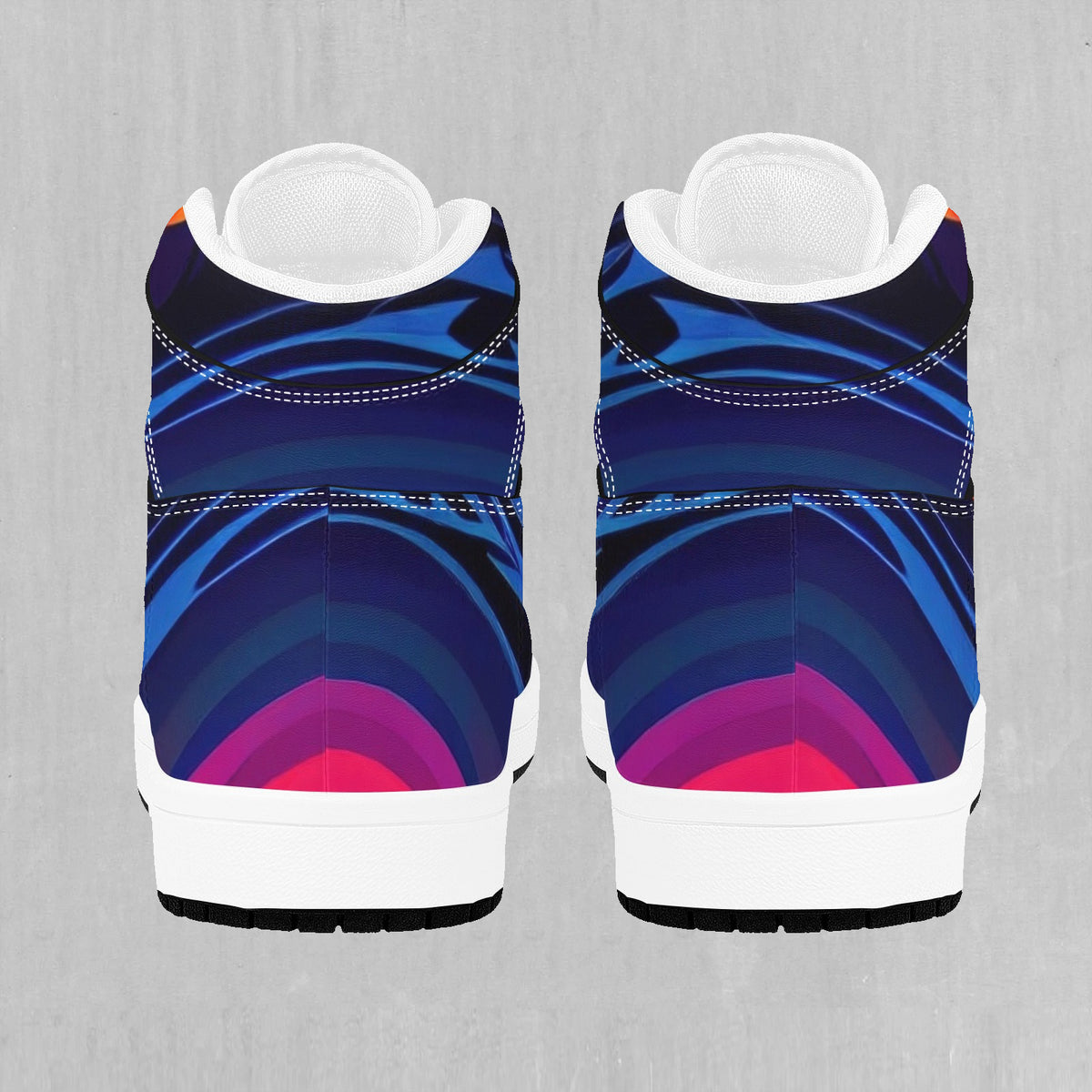 Psychedelic Vortex High Top Sneakers