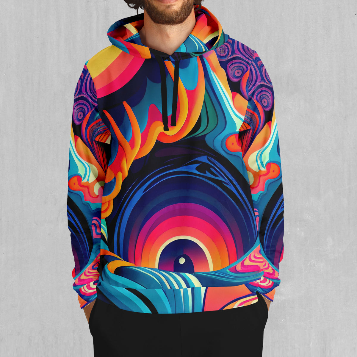 Psychedelic Vortex Hoodie
