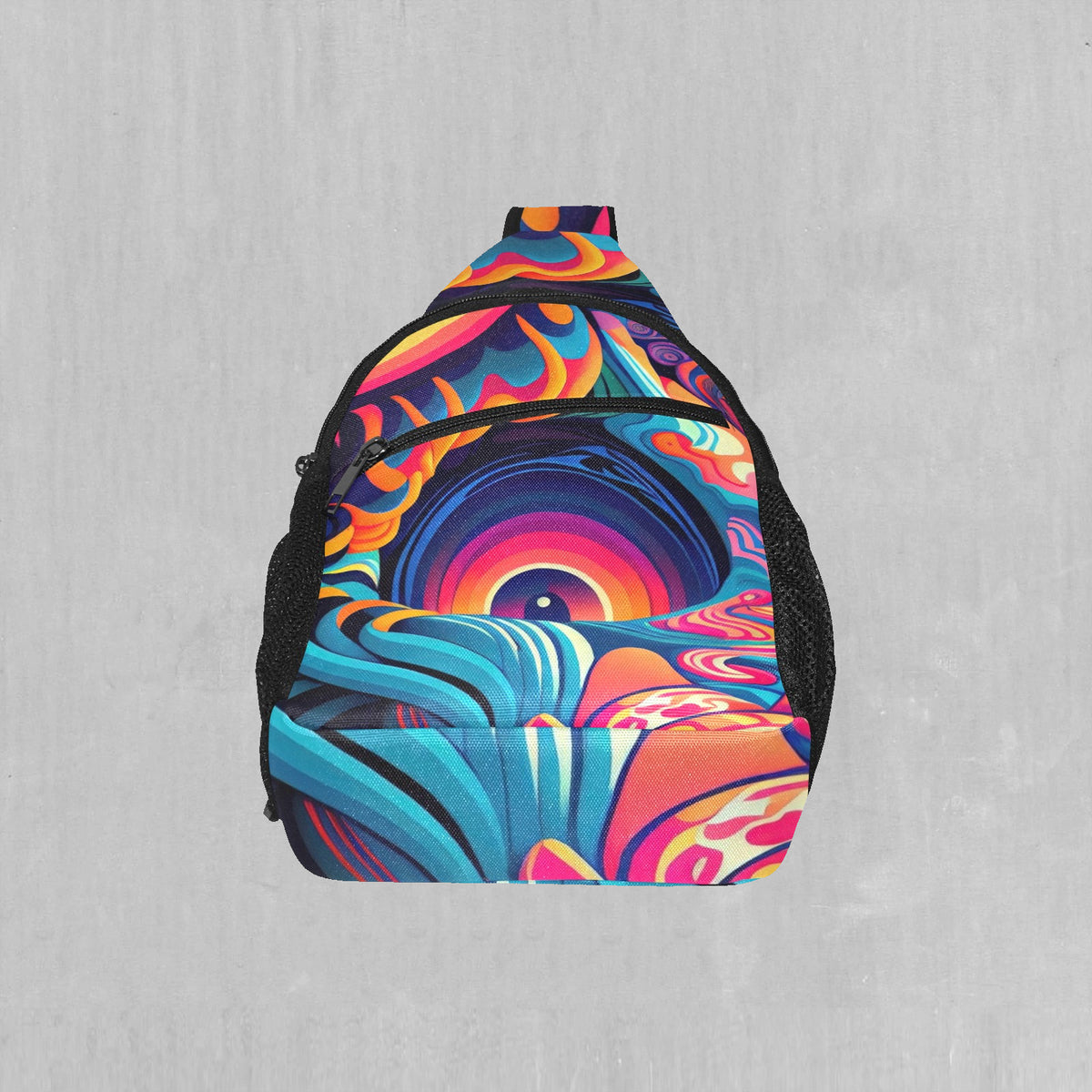 Psychedelic Vortex Sling Bag