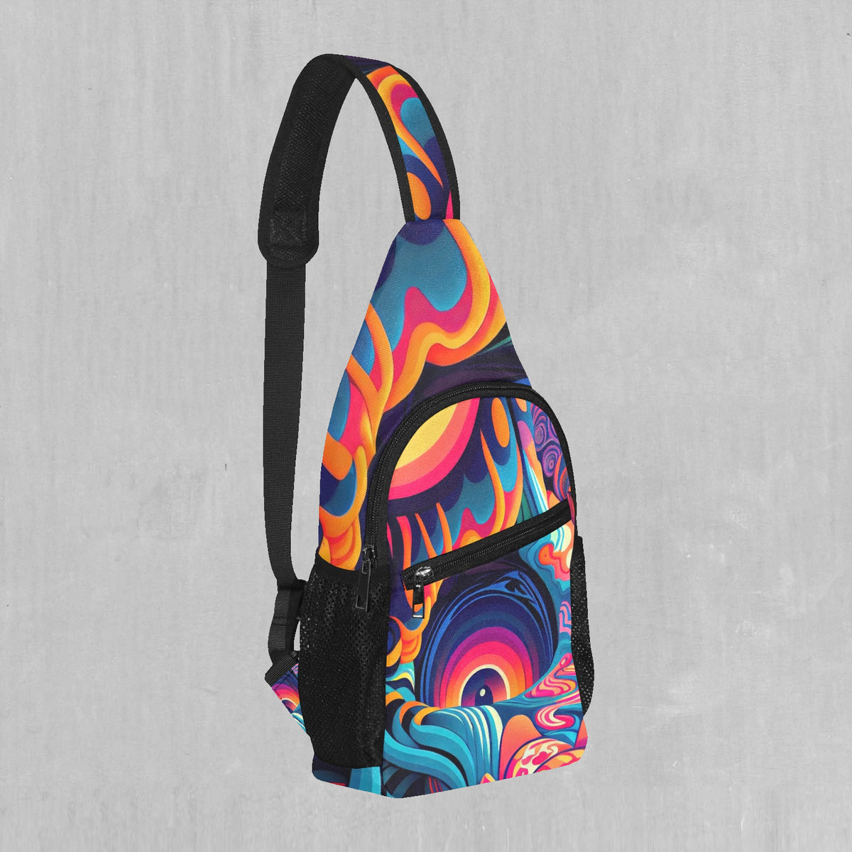 Psychedelic Vortex Sling Bag