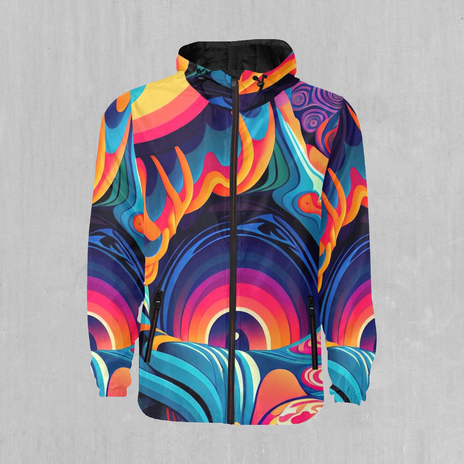 Psychedelic Vortex Windbreaker