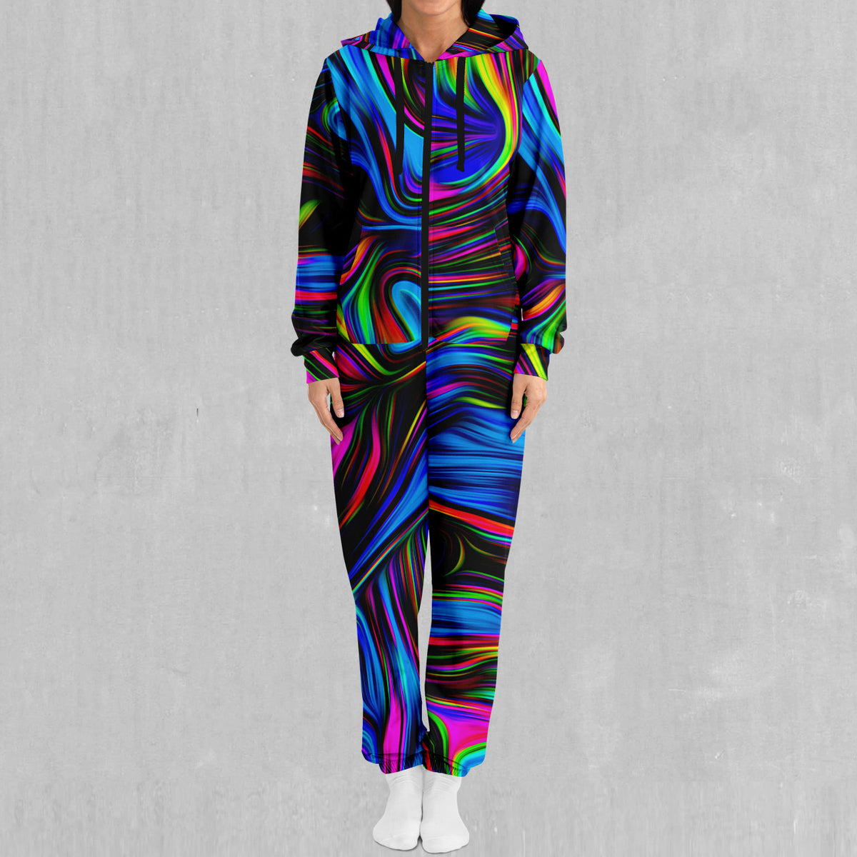 Psychedelic Waves Jumpsuit