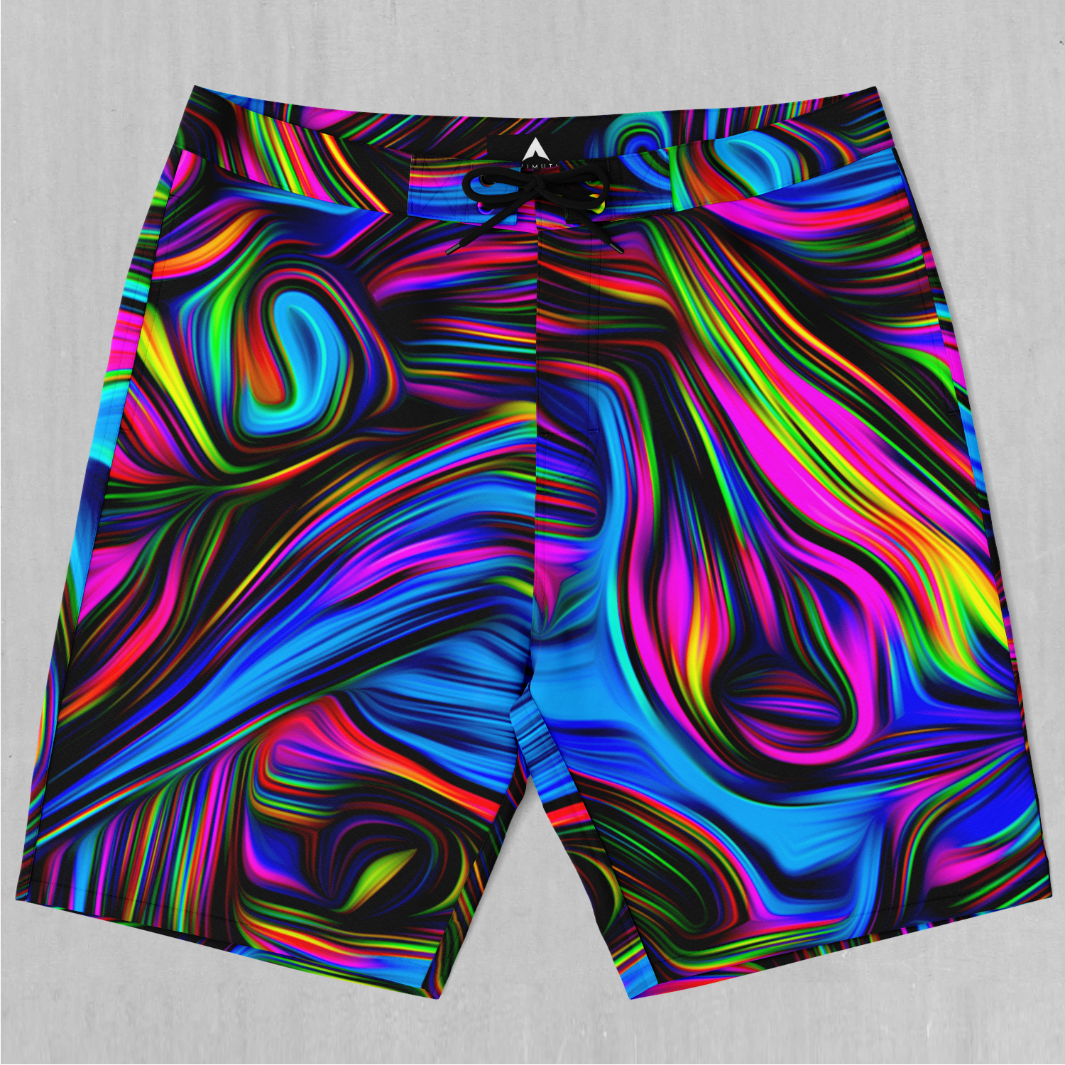 Psychedelic Waves Board Shorts
