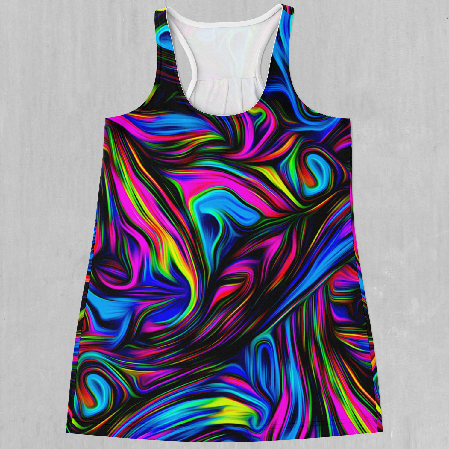 Psychedelic Waves Women's Tank Top