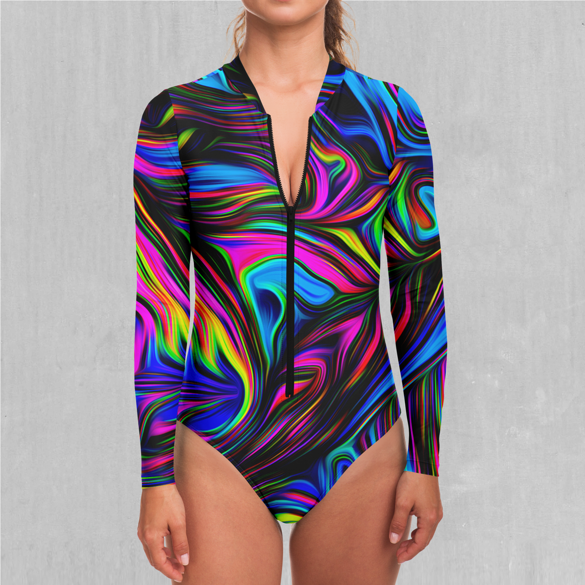 Psychedelic Waves Bodysuit