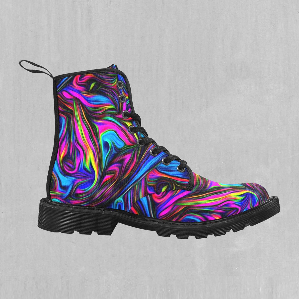 Psychedelic Waves Women's Boots