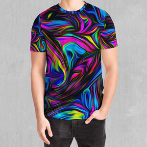 Psychedelic Waves Tee - Azimuth Clothing