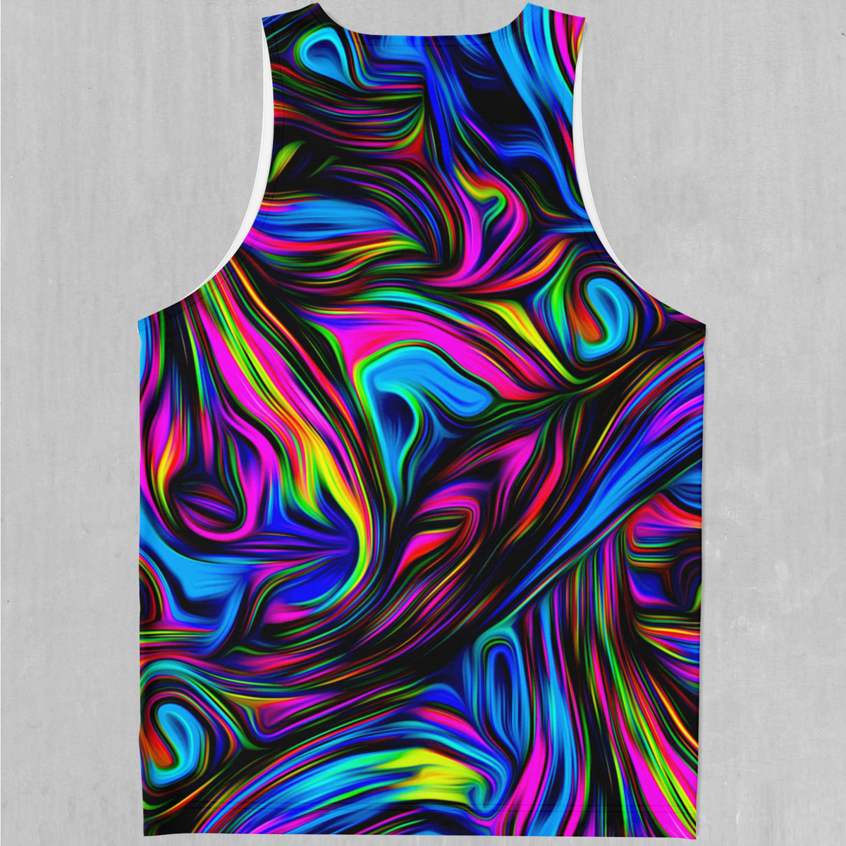 Psychedelic Waves Men's Tank Top - Azimuth Clothing