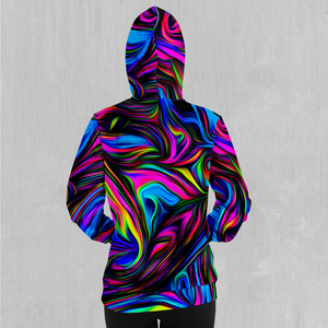 Psychedelic Waves Hoodie - Azimuth Clothing
