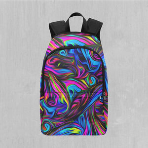 Psychedelic Waves Adventure Backpack