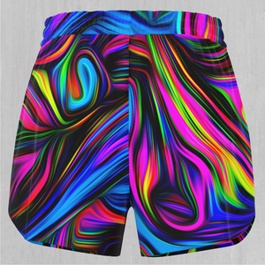 Psychedelic Waves Women's Shorts