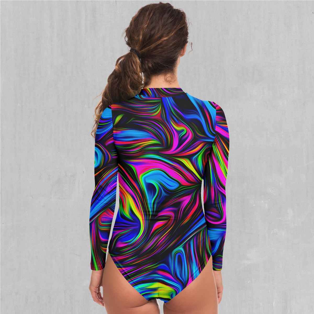 Psychedelic Waves Bodysuit