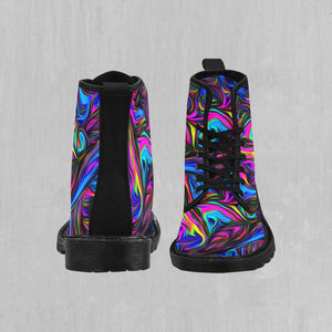 Psychedelic Waves Women's Boots
