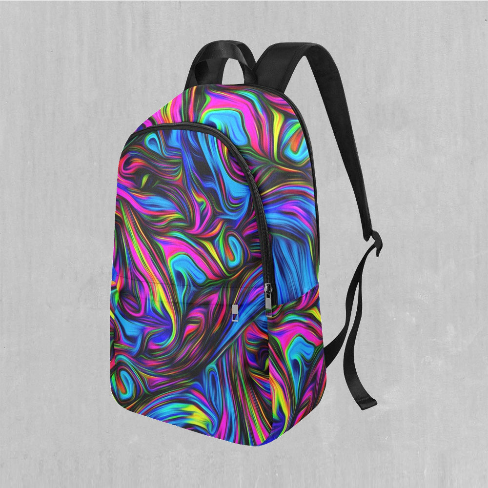 Psychedelic Waves Adventure Backpack