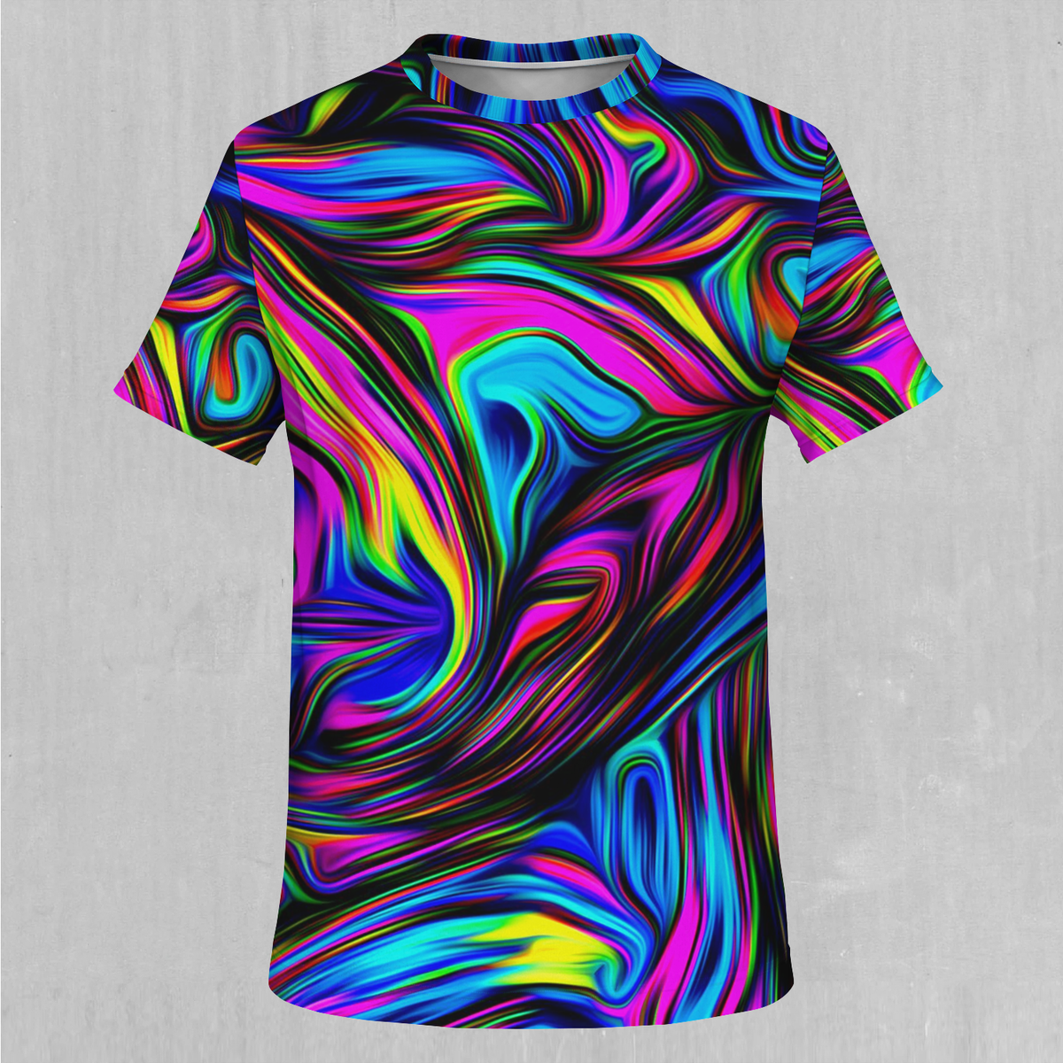 Psychedelic Waves Tee - Azimuth Clothing