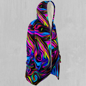 Psychedelic Waves Cloak - Azimuth Clothing