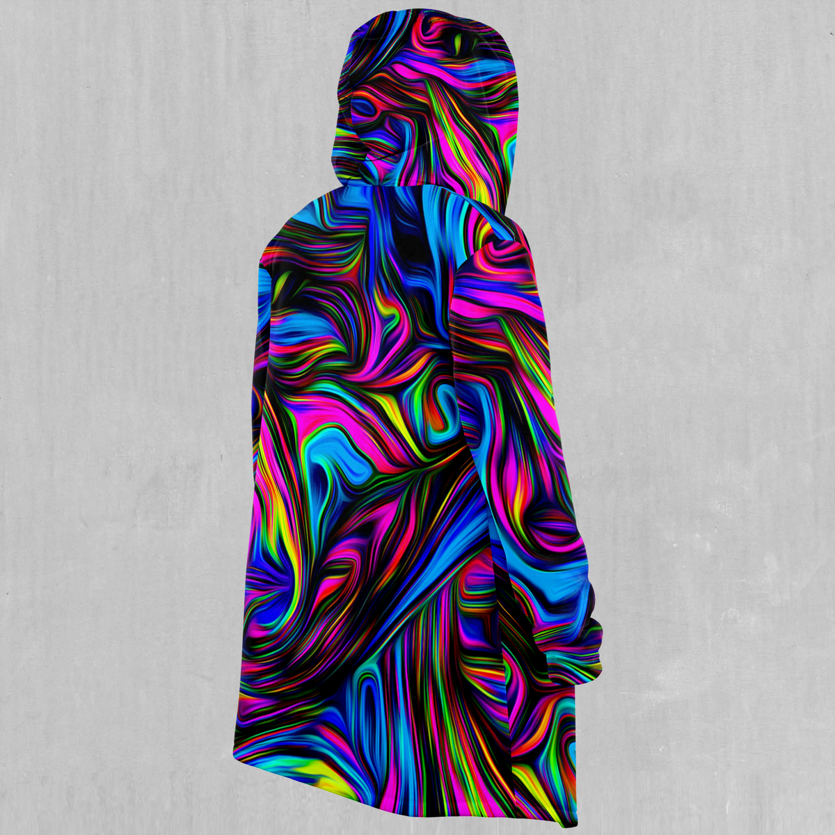 Psychedelic Waves Cloak - Azimuth Clothing
