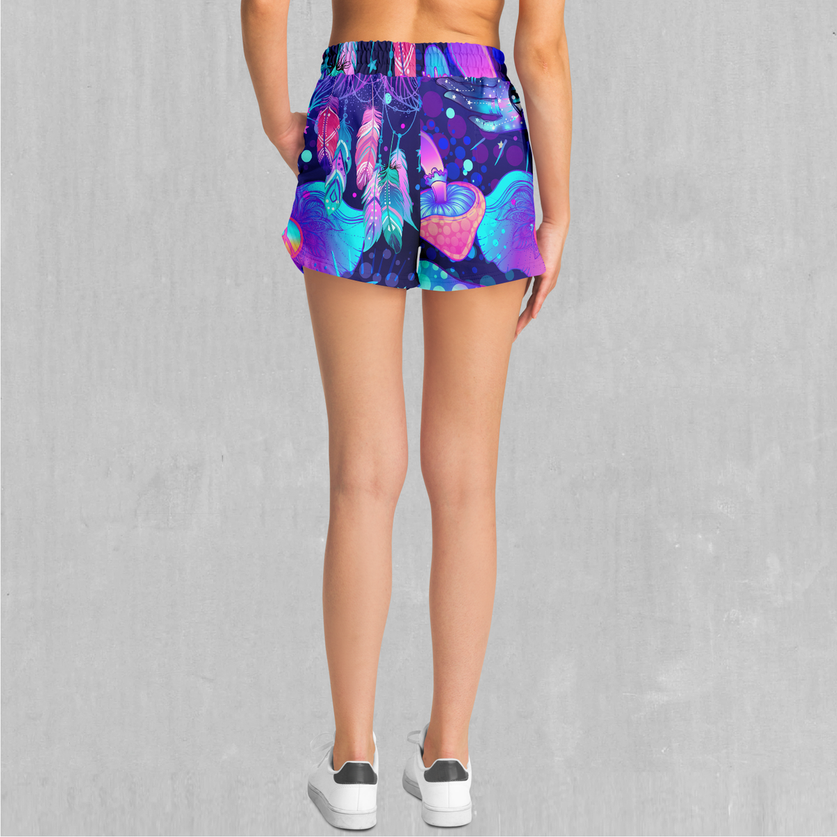 Psycho Luminescence Women's Shorts