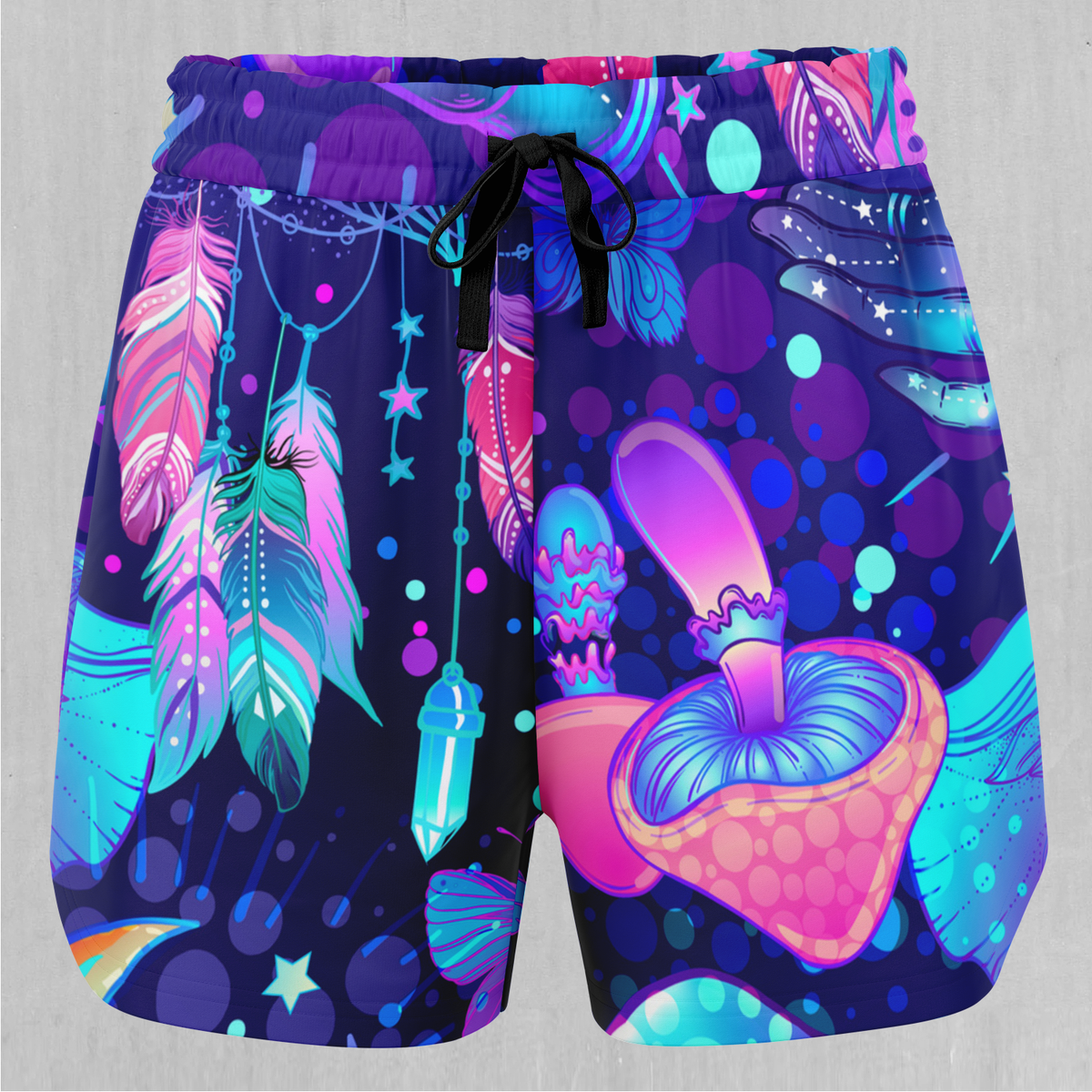 Psycho Luminescence Women's Shorts