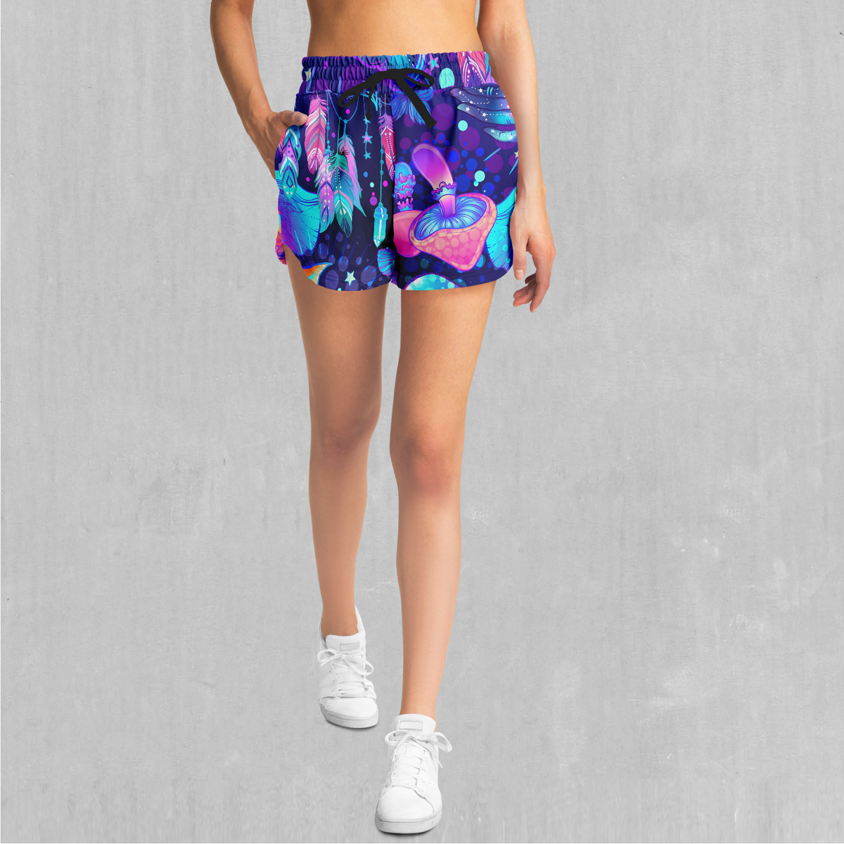 Psycho Luminescence Women's Shorts