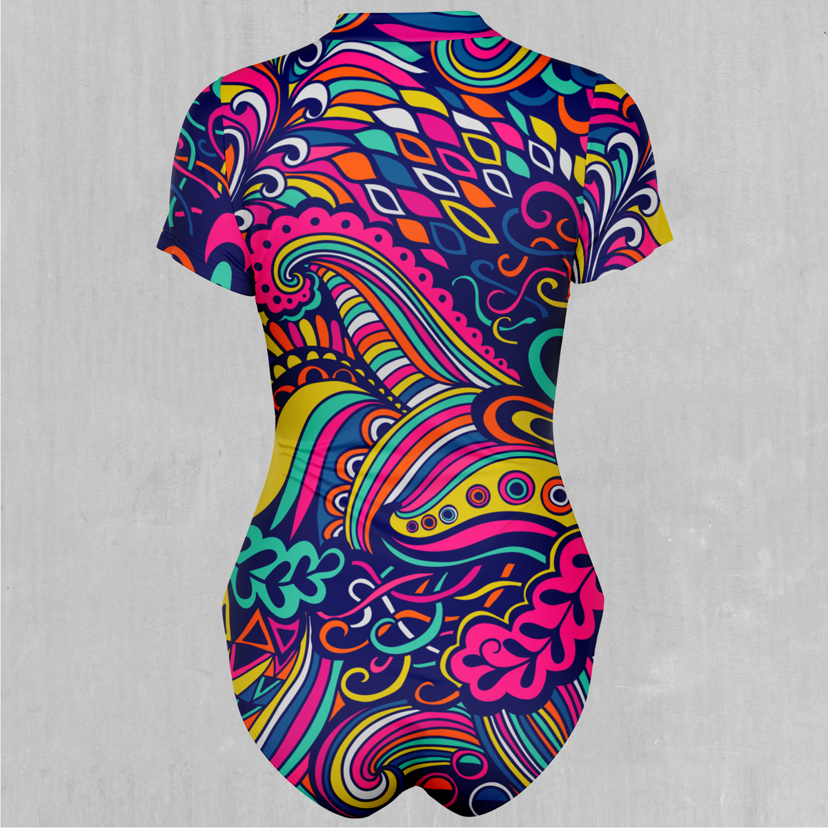 Psychotropic Short Sleeve Bodysuit