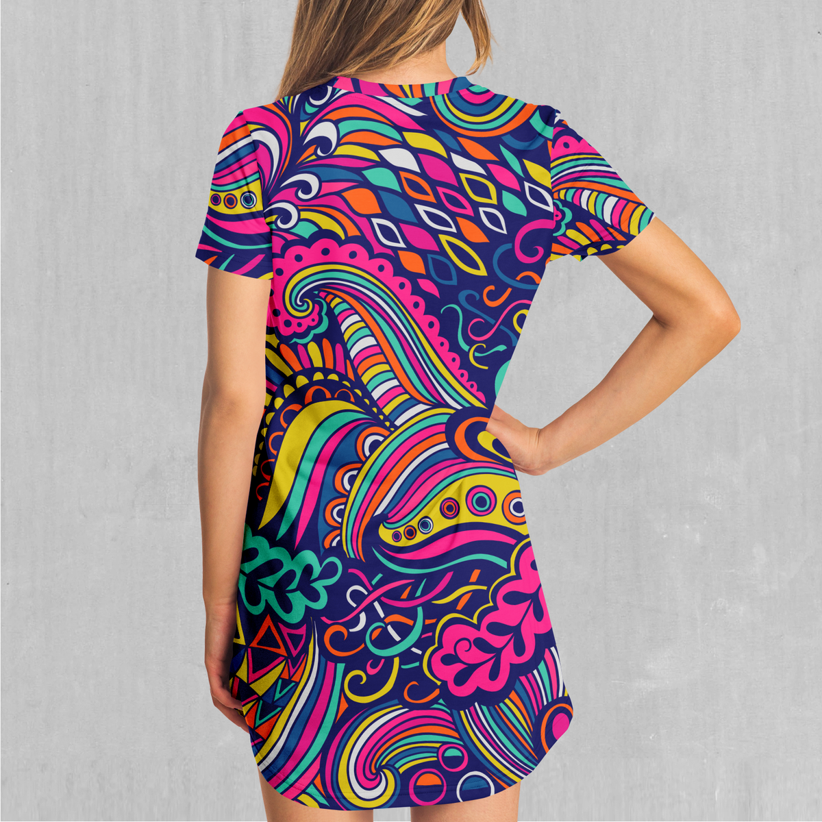 Psychotropic T-Shirt Dress