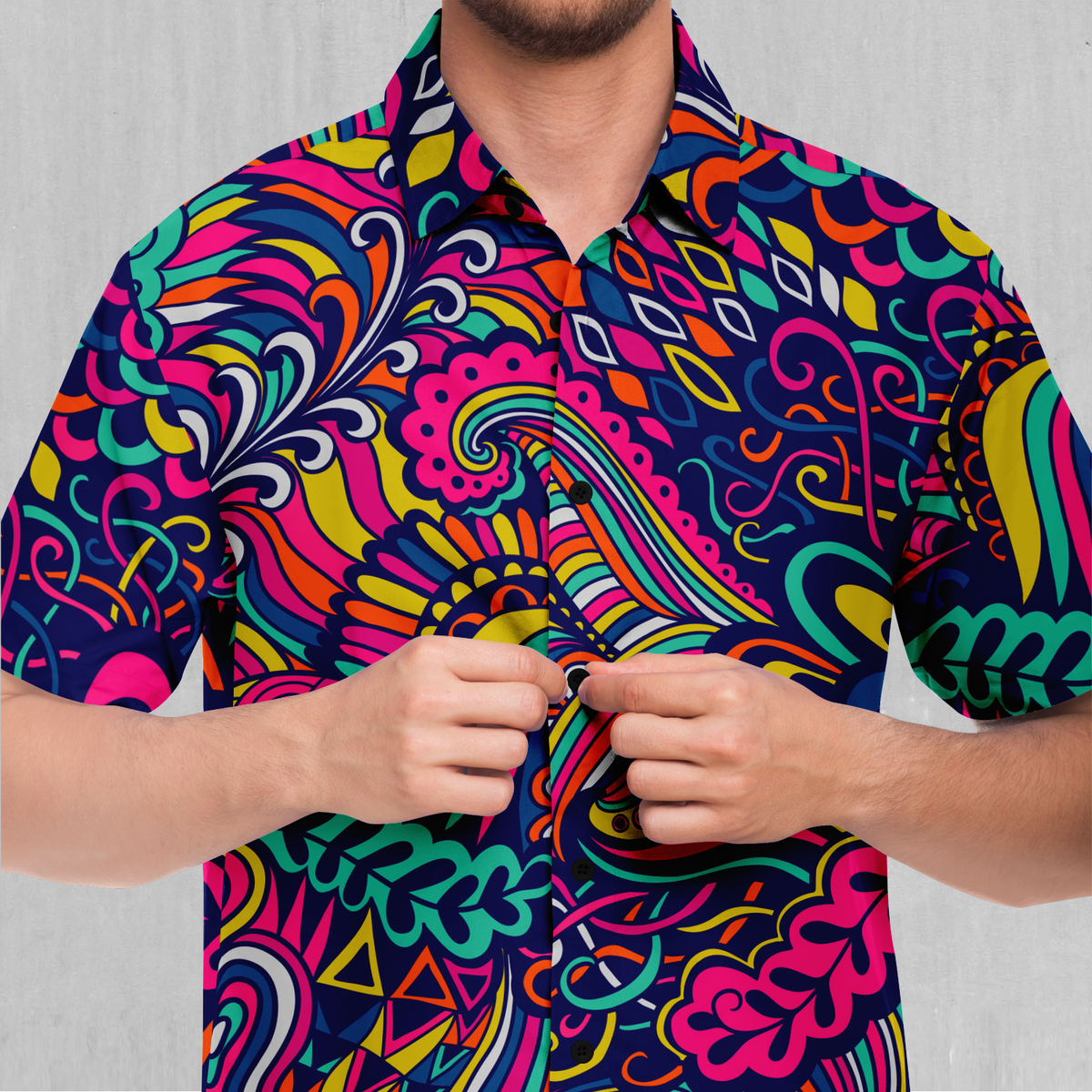 Psychotropic Button Down Shirt