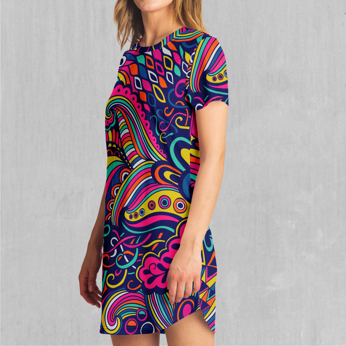 Psychotropic T-Shirt Dress