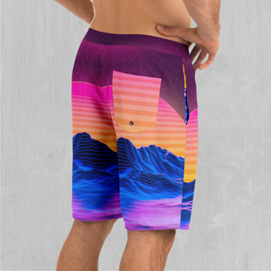 Radial Glow Board Shorts