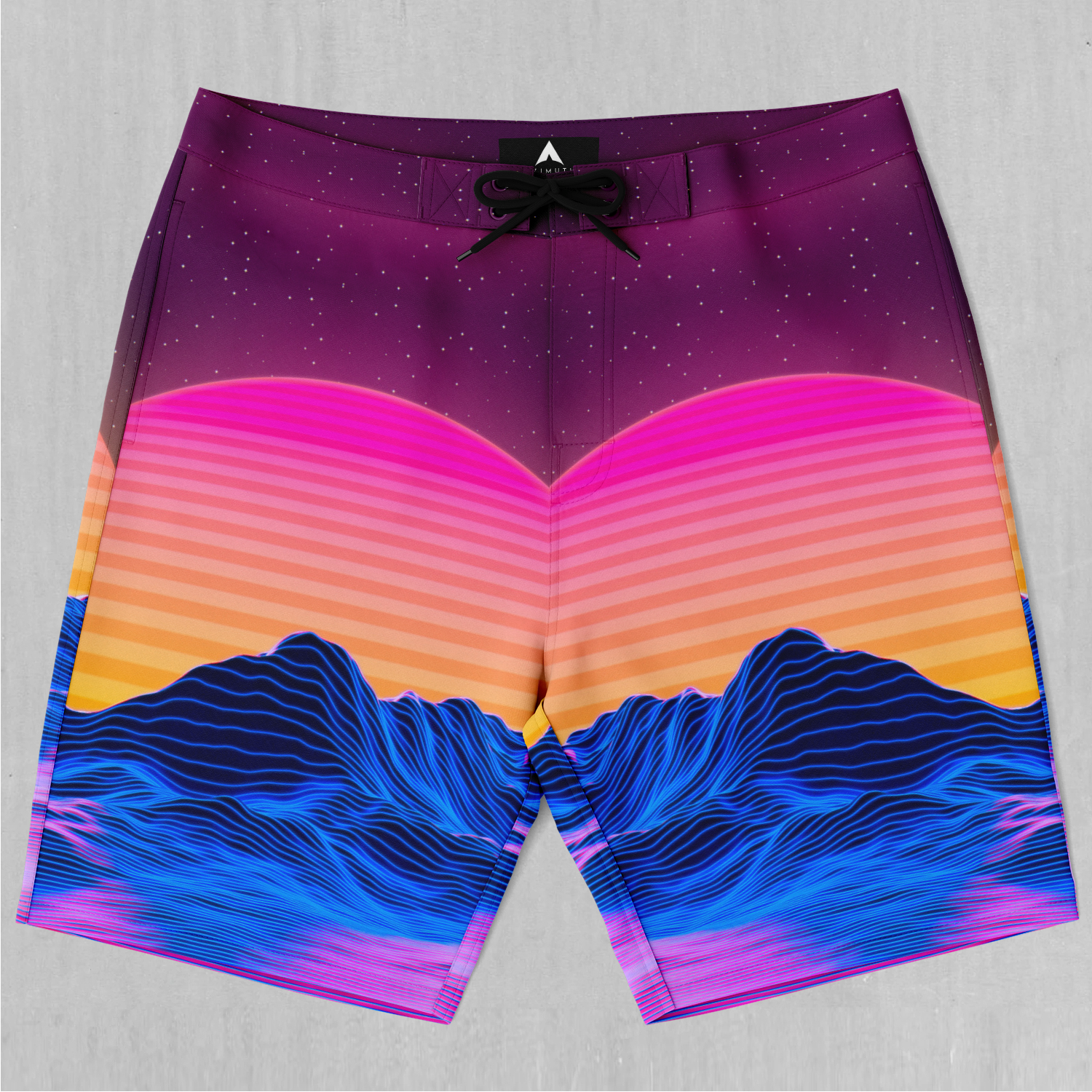 Radial Glow Board Shorts