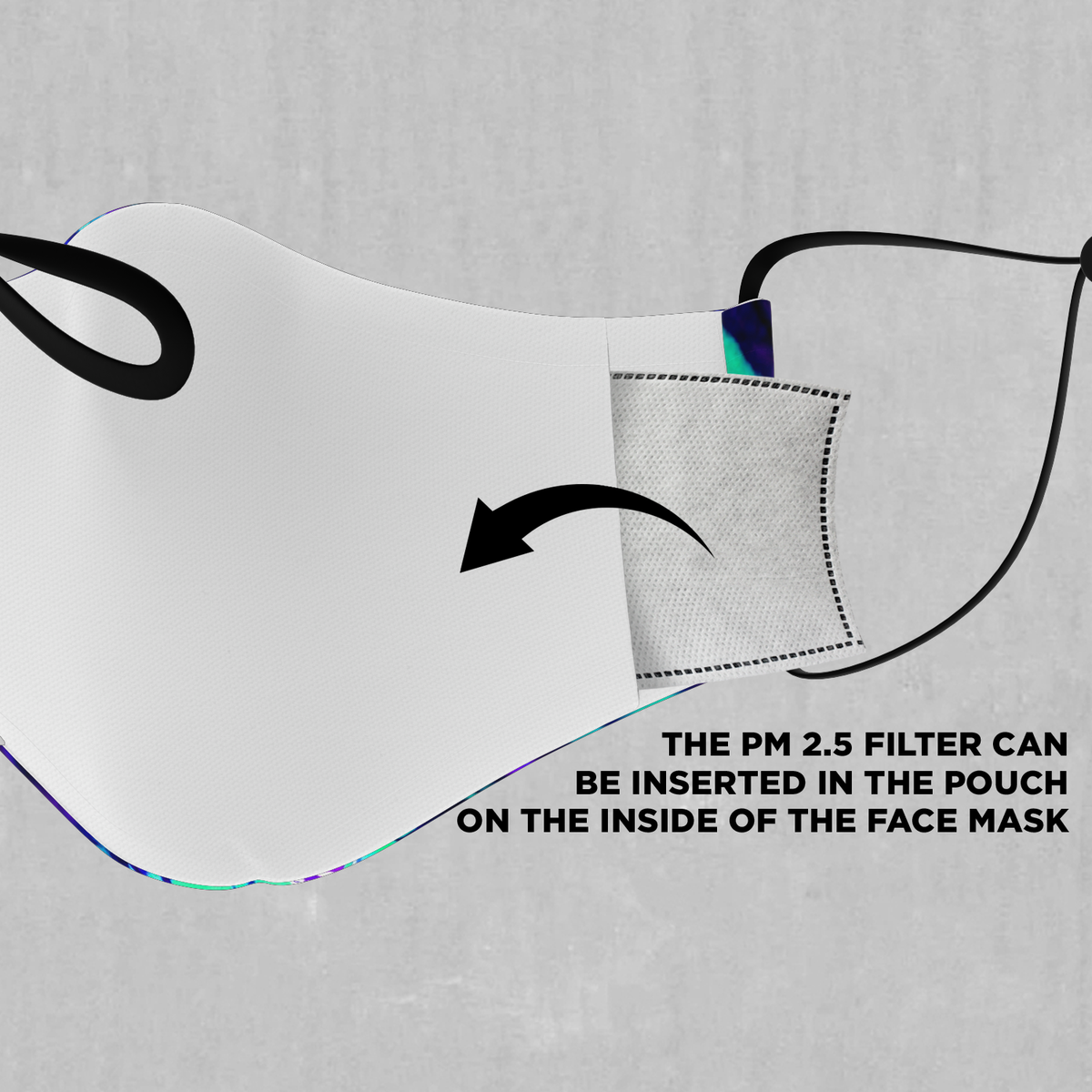 Radioactive Face Mask - Azimuth Clothing