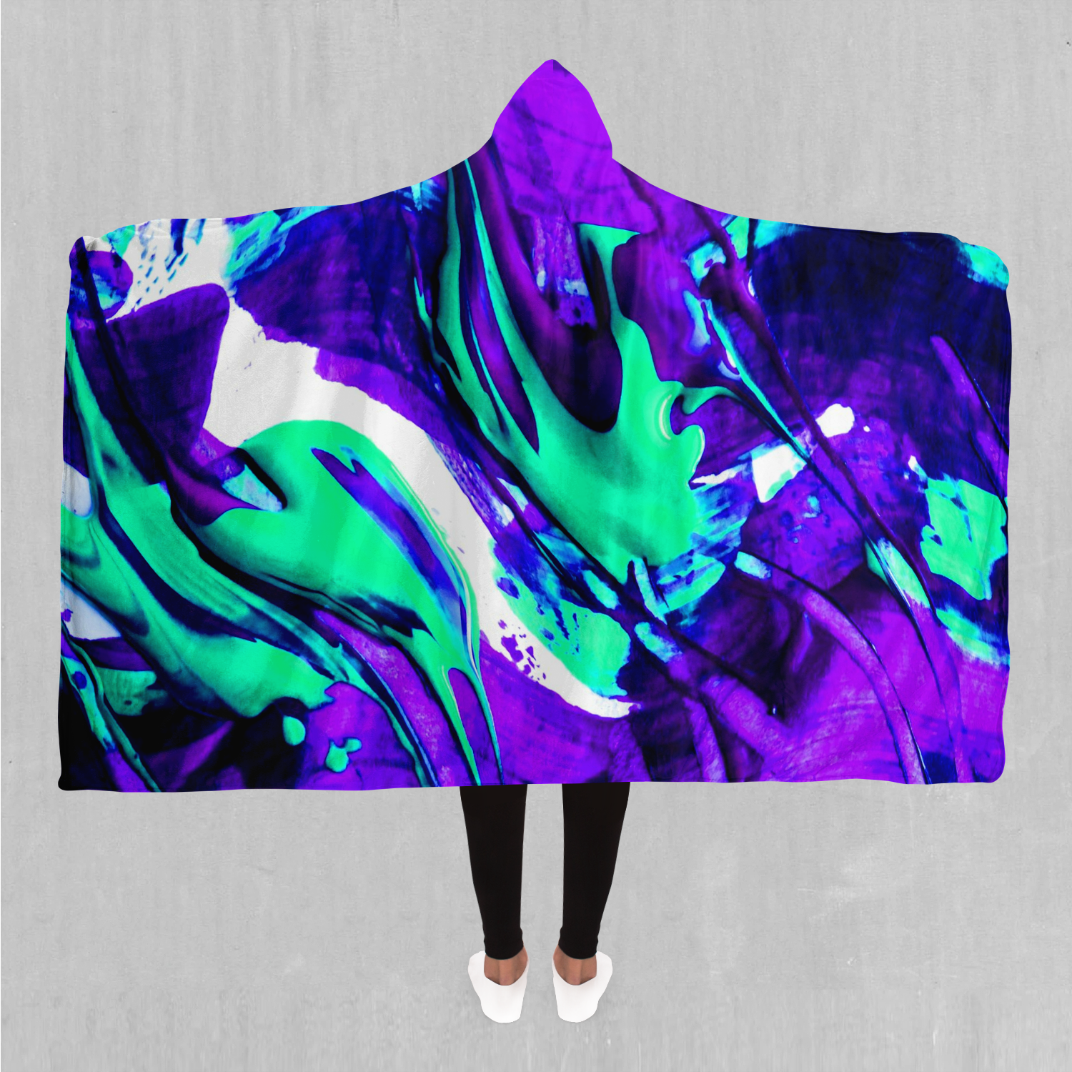 Radioactive Hooded Blanket