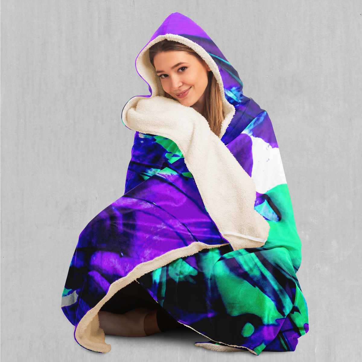 Radioactive Hooded Blanket