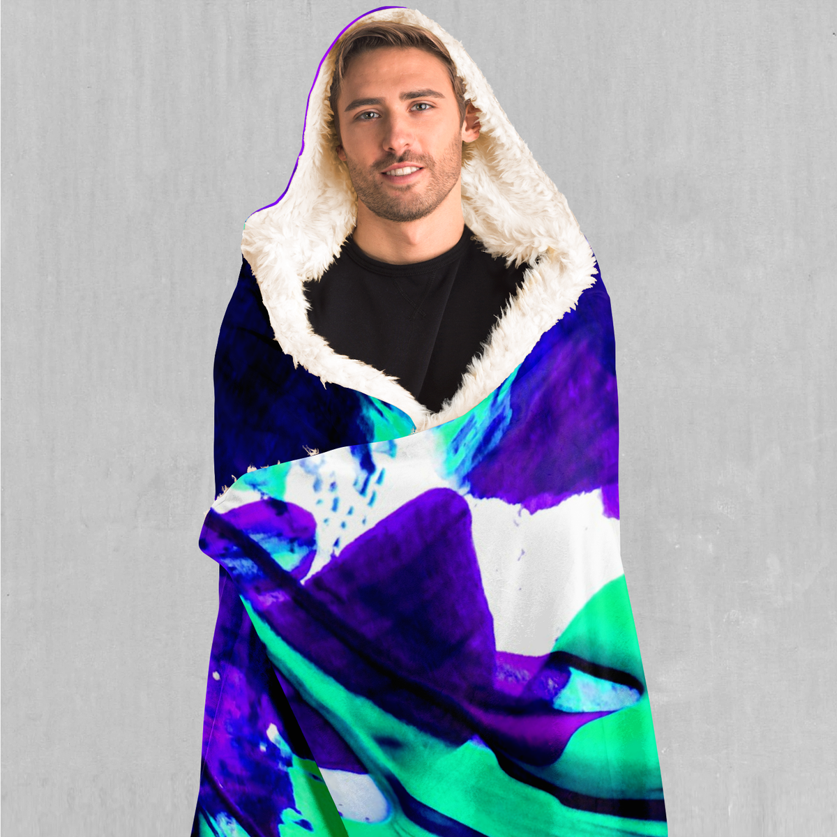 Radioactive Hooded Blanket