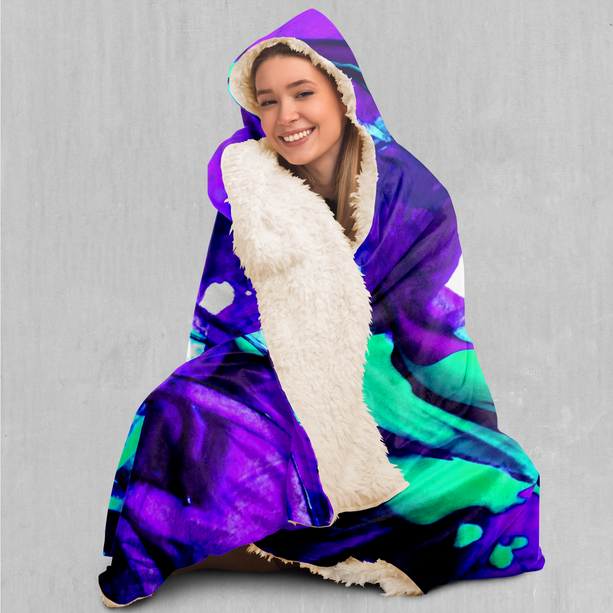 Radioactive Hooded Blanket