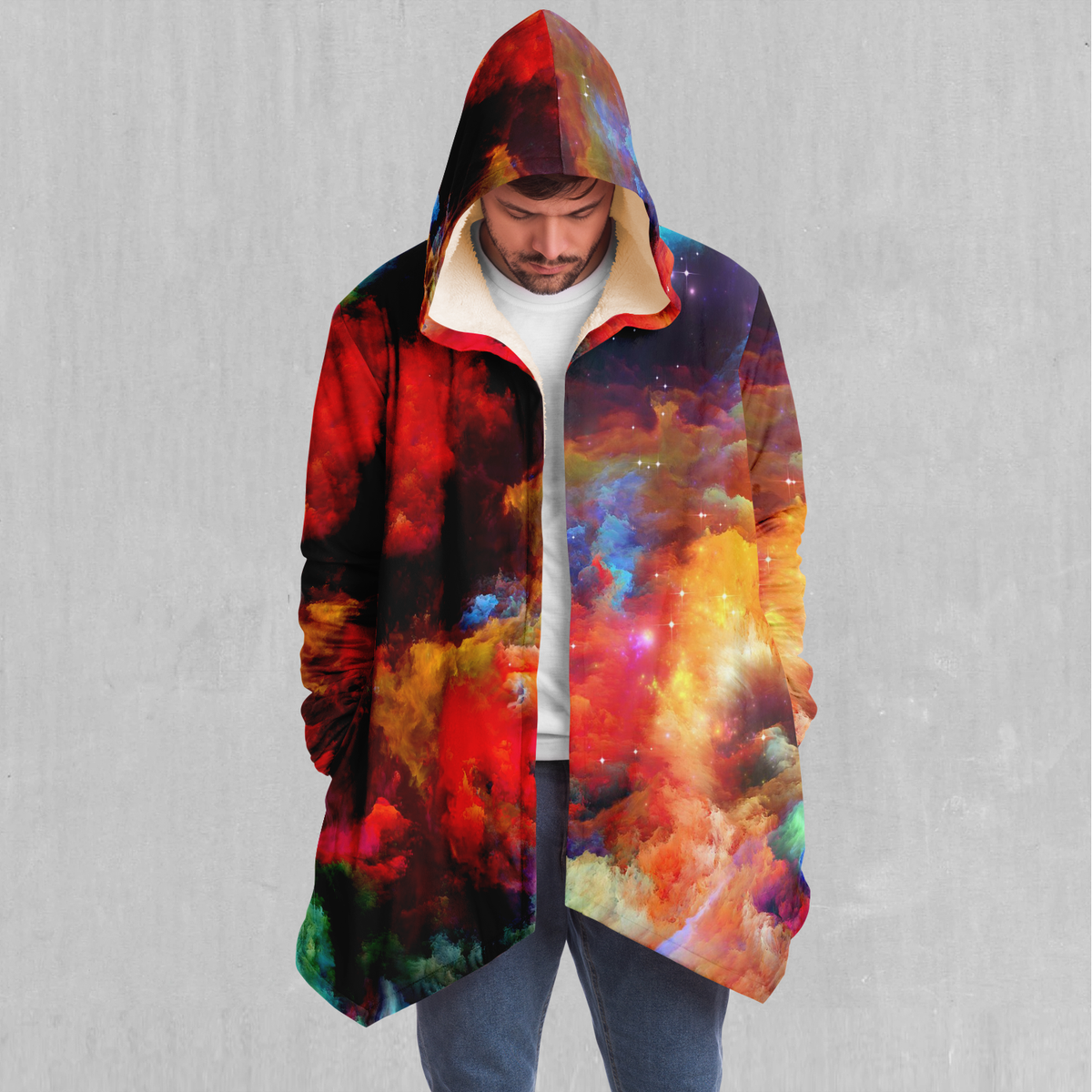 Rainbow Galaxy Cloak - Azimuth Clothing