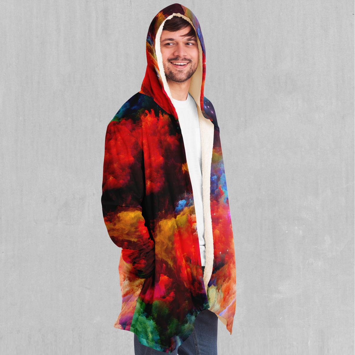 Rainbow Galaxy Cloak - Azimuth Clothing