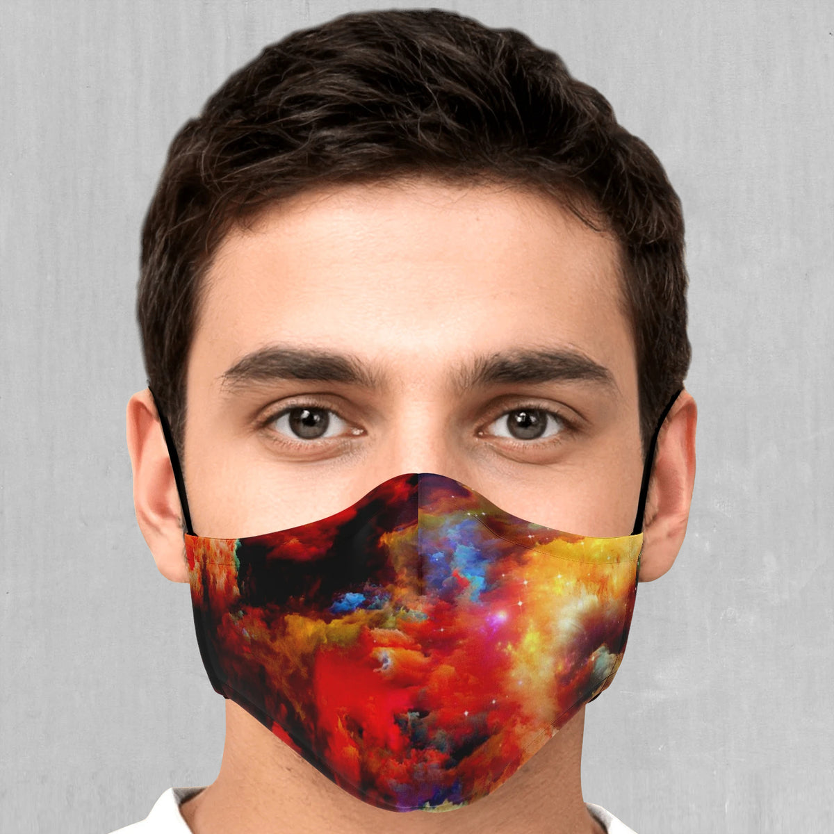 Rainbow Galaxy Face Mask - Azimuth Clothing